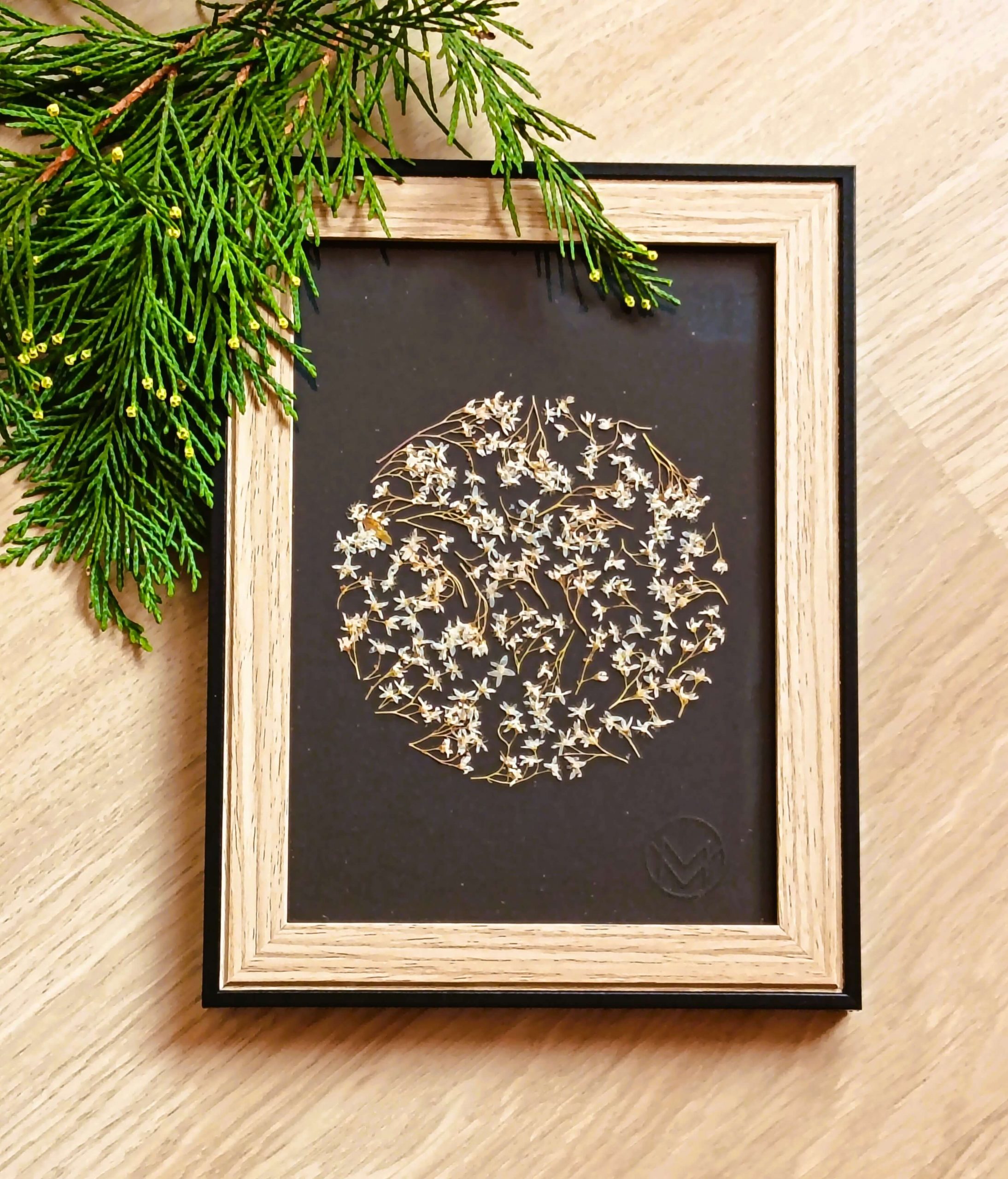 Cadre floral Mer'Veille "Nuit Etoilée" 1 Cadre floral Mer'Veille "Nuit Etoilée"