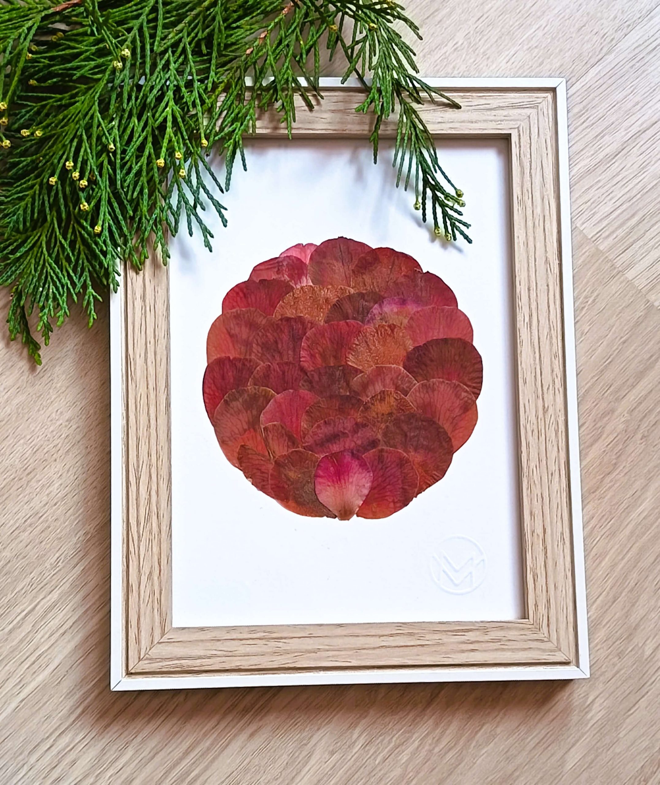 Cadre floral Mer'Veille "Luna" 1 Cadre floral Mer'Veille "Luna"