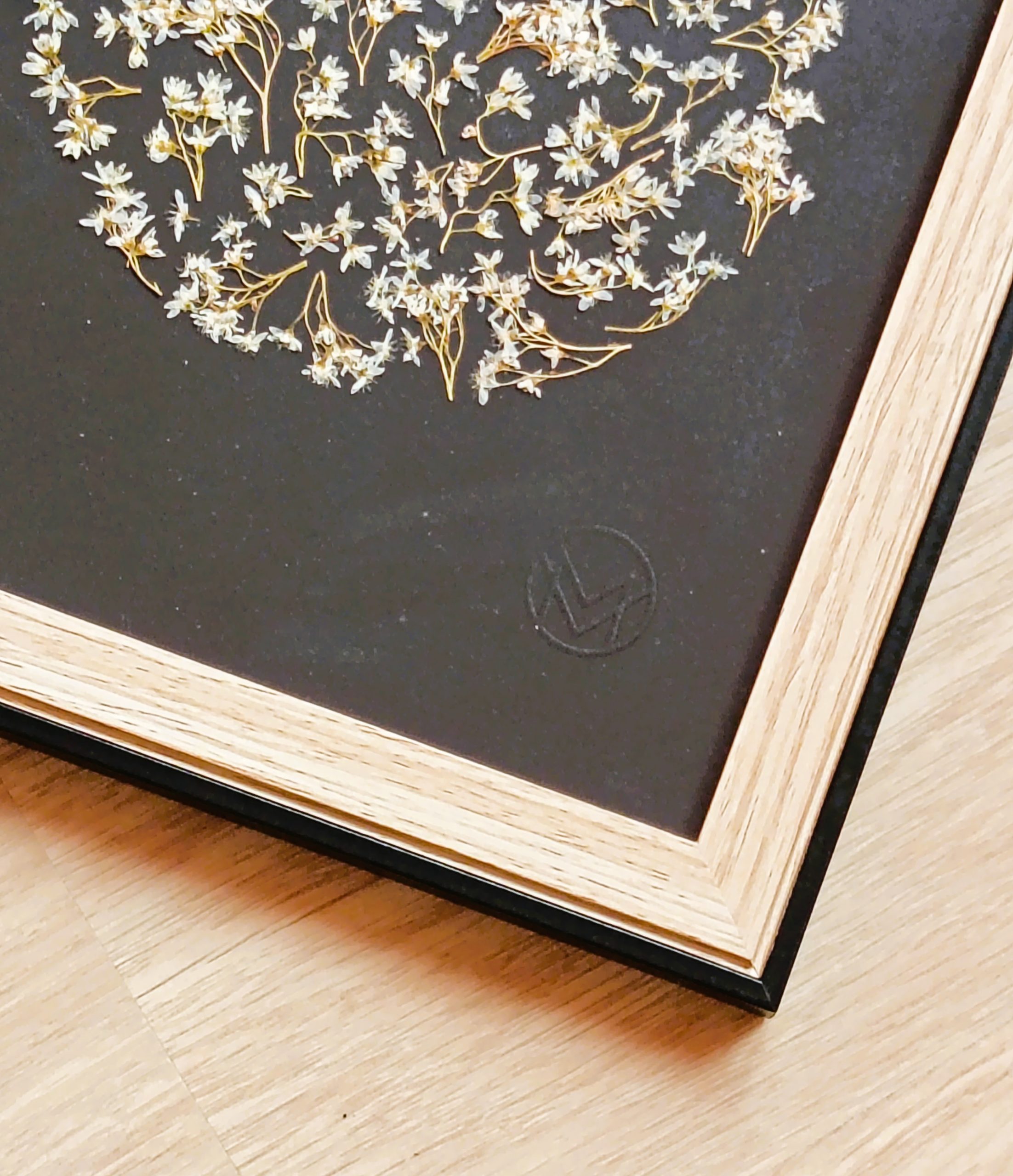 Cadre floral Mer' Veille "Nuit Etoilée" 2 Cadre floral Mer' Veille "Nuit Etoilée" – Image 2