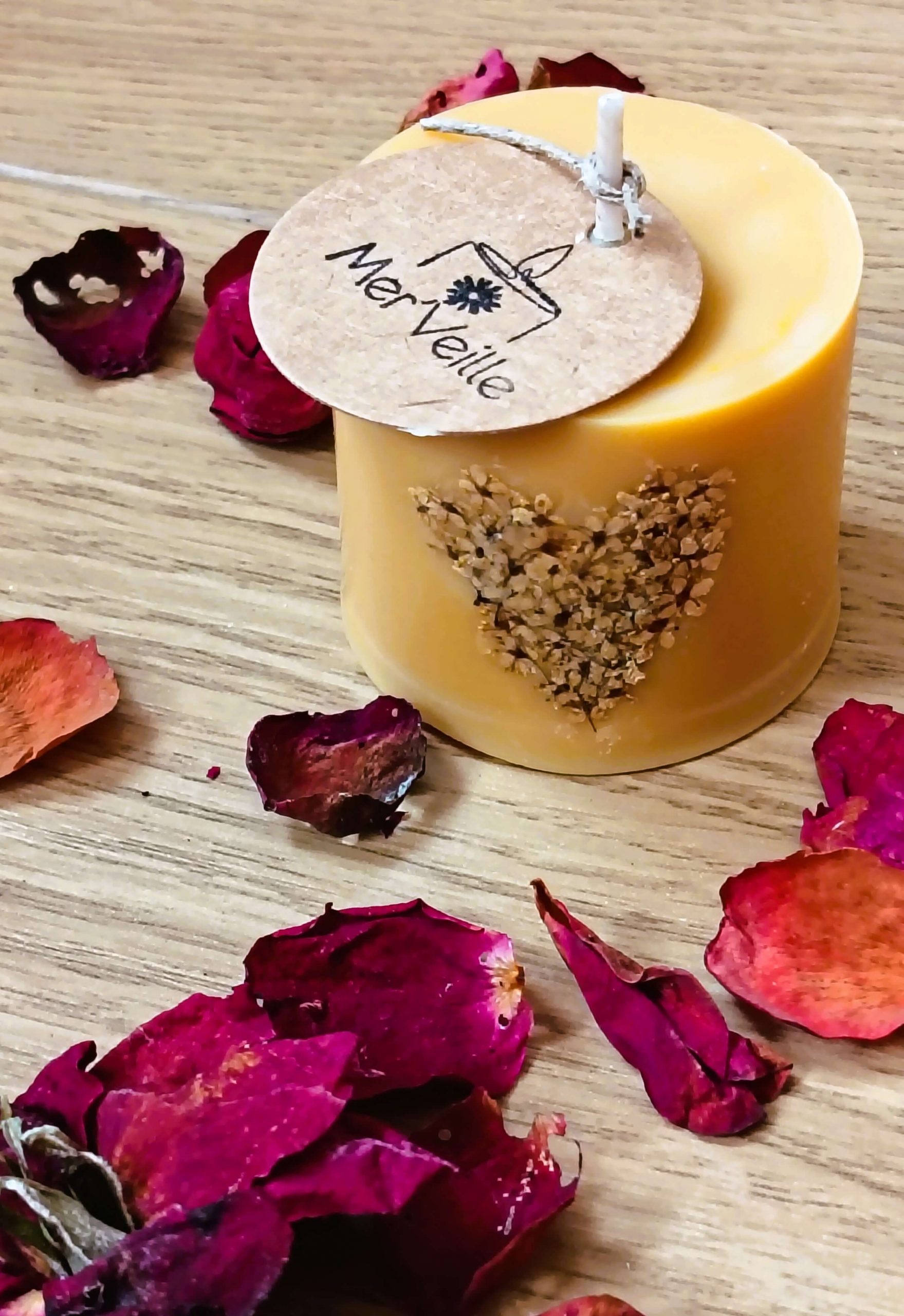 Bougie cœur | Brin de douceur 1 Bougie cœur | Brin de douceur