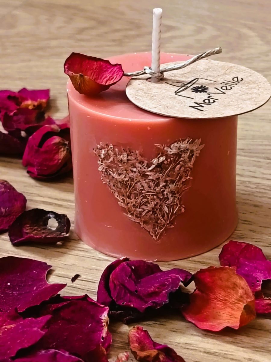 Bougie cœur | Brin de douceur