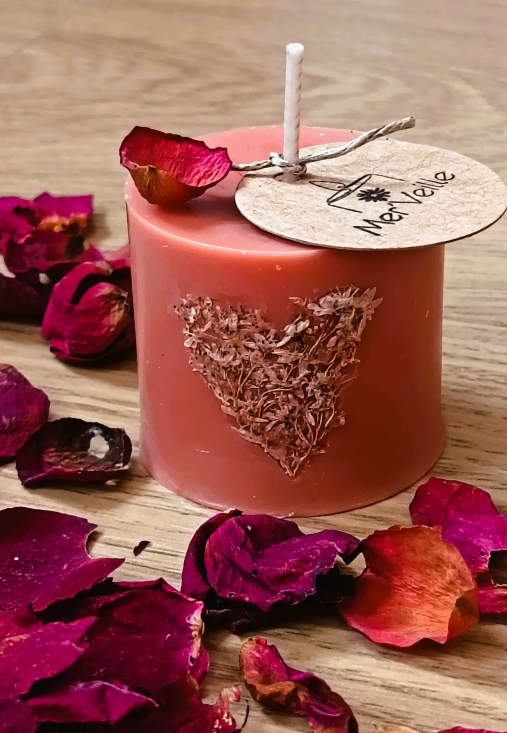 Bougie cœur | Brin de douceur 1 Bougie cœur | Brin de douceur