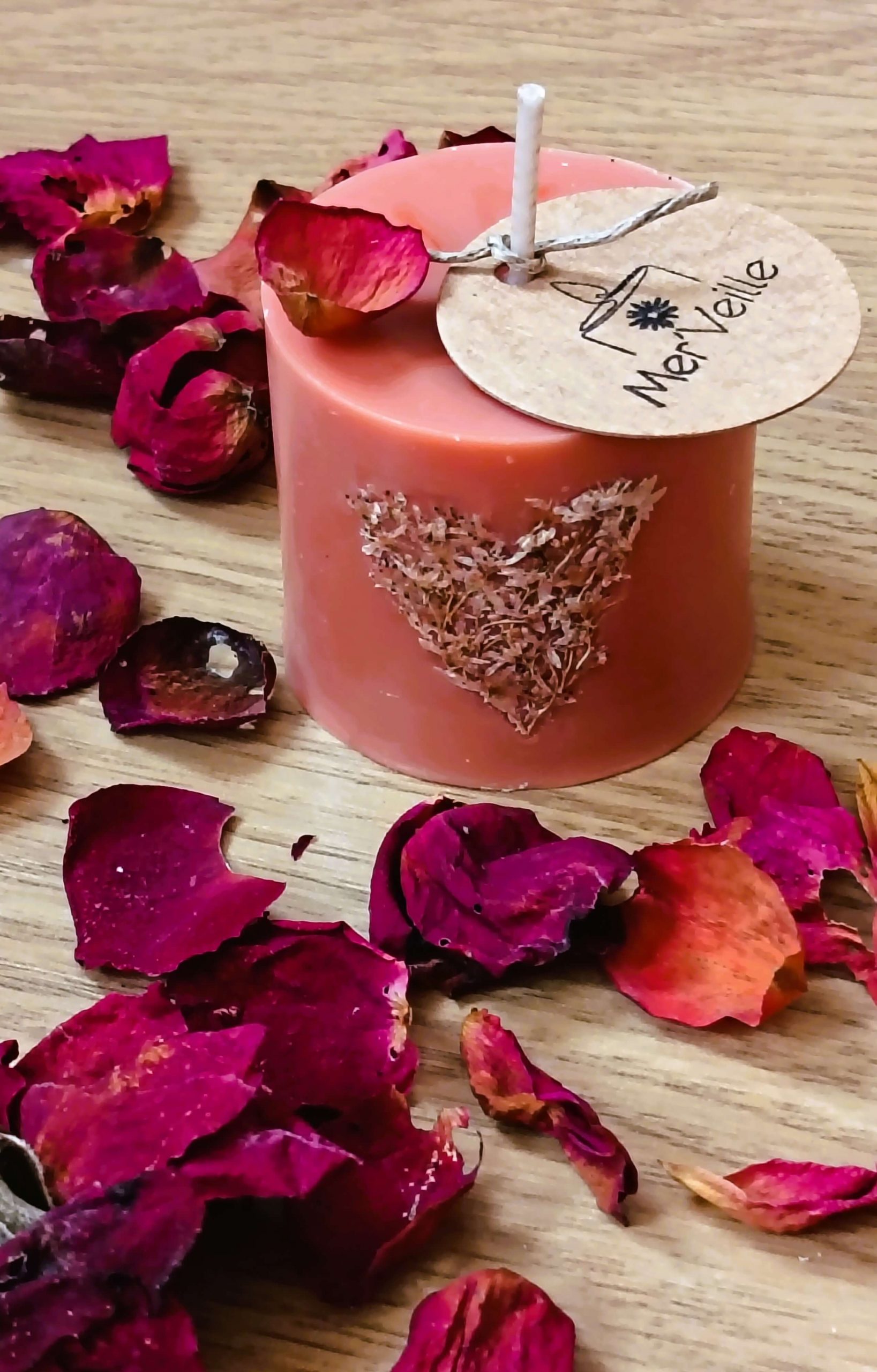 Bougie cœur | Brin de douceur 3 Bougie cœur | Brin de douceur – Image 3