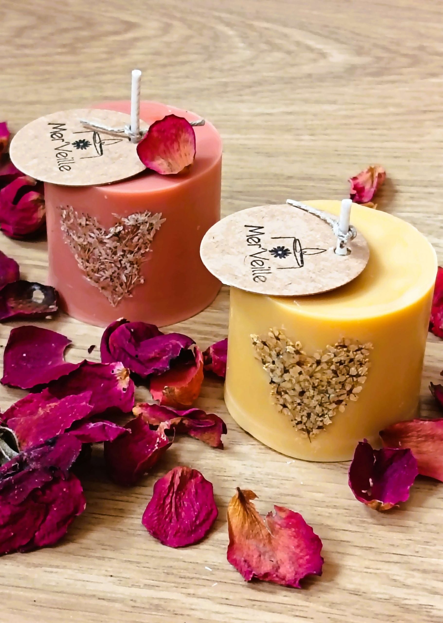 Bougie cœur | Brin de douceur 2 Bougie cœur | Brin de douceur – Image 2