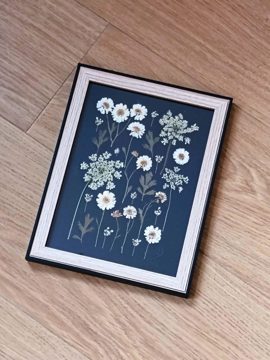 Cadre floral Mer' Veille "Jardin Camomille"